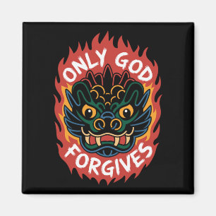 Imán Camiseta sólo Dios Perdona1