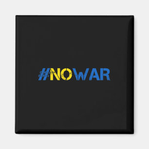 Imán Camiseta Stop War Apoya a Ucrania #nowar De pie co