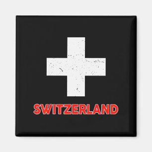 Imán Camiseta suiza para niños/as Pequeña bandera de Su