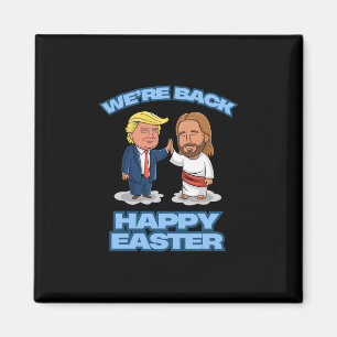 Imán Camiseta Trump Pascua Jesús Trump Estamos Ck Diver