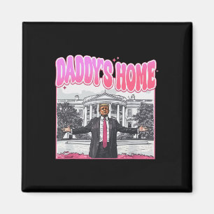 Imán Camiseta Trump Presidente 2025 Divertida El Papá E