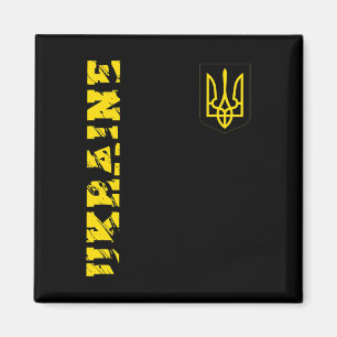 Imán Camiseta Ucrania Tridente Ucrania Tryzub Soporte G