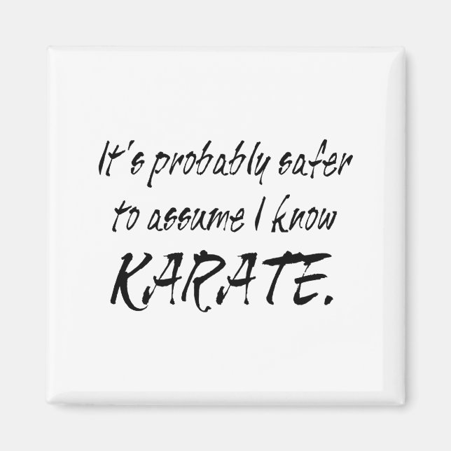 Imán Camiseta Ume Sé Karate  (Frente)
