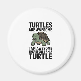 Imán Camiseta Vectorial de Tortuga con Cita de Grabado