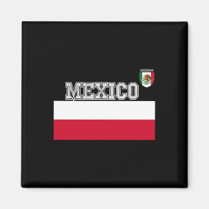 Imán Camiseta Verde Mexicana de Fútbol Bandera Kits de