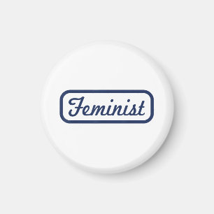 Imán Camiseta Vintage Feminista Poder Mujer Regalo
