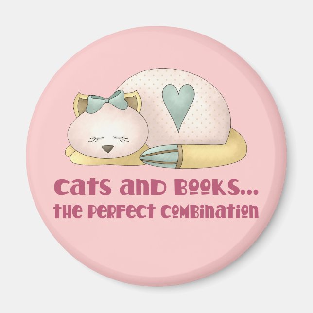 Imán Camiseta y camiseta de libros (Frente)