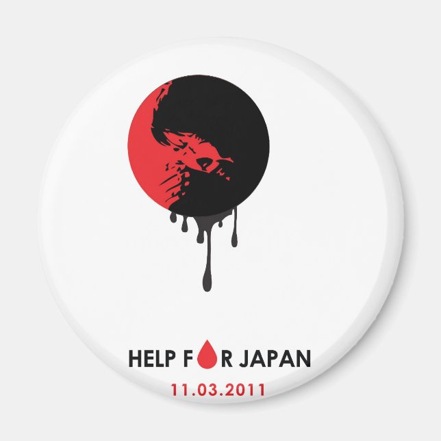 Imán Camisetas4Japón (Frente)