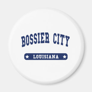 Imán camisetas al estilo de la universidad de Bossier C
