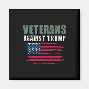 Imán Camisetas Anti Trump - Veteranos Contra Donald Tru