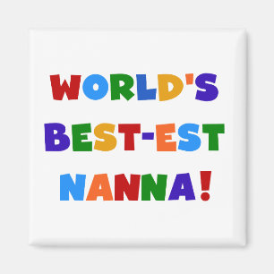 Imán Camisetas brillantes del Mejor-est Nanna de los