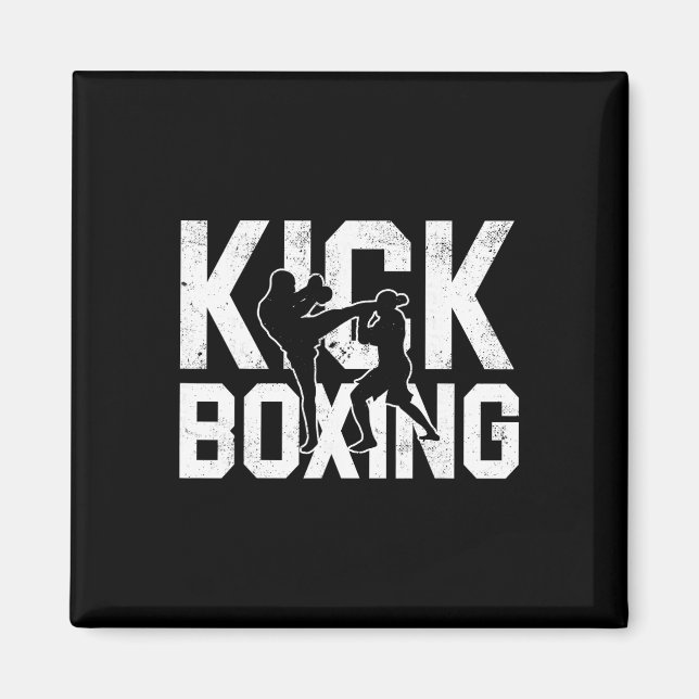 Imán Camisetas de Kickboxing para hombres  (Frente)