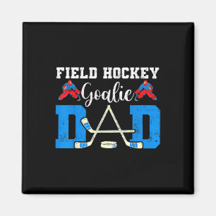 Imán Camisetas de papá portero de hockey sobre hierba p