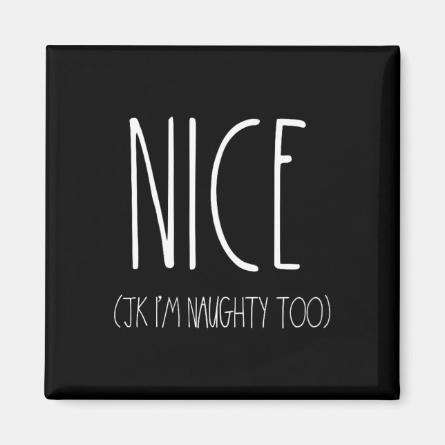 Imán Camisetas De Parejas Ridículas Y Agradables Para N (Frente)