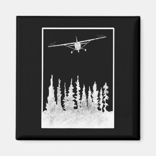 Imán Camisetas de piloto de avión - Camisa de avión - A