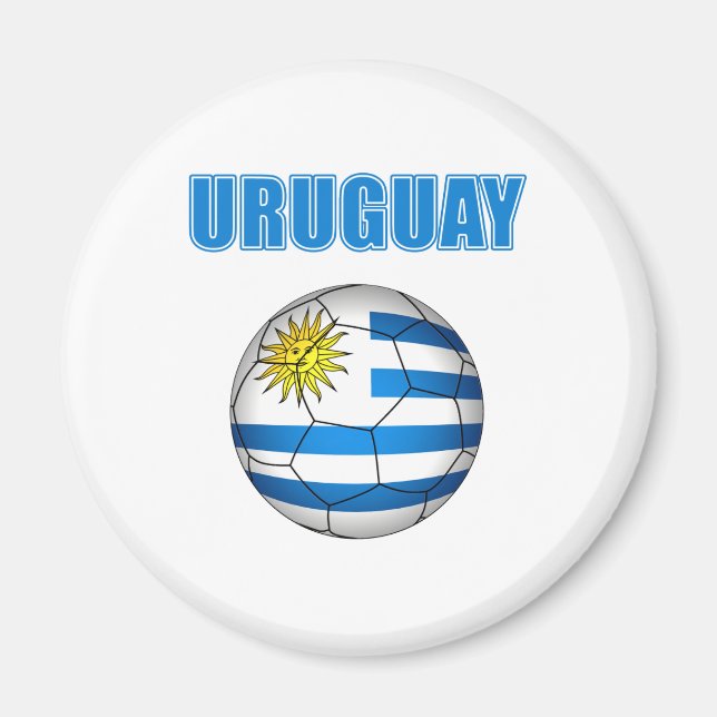 Imán Camisetas del Uruguay Soccer 2010 (Frente)