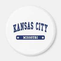 camisetas estilo colegio de Kansas City Missouri C
