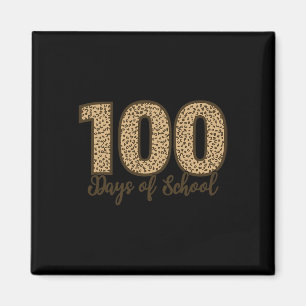 Imán Camisetas Guepardo Leopardo 100 Días De Colegio