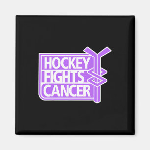 Imán Camisetas Hockey Fights Cancer Adulto Uni Clic Fit