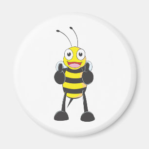 Imán Camisetas personalizados: Thumbup Bee Camisetas