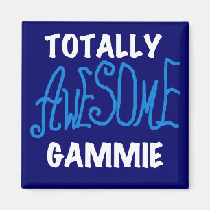 Imán Camisetas y regalos azules totalmente