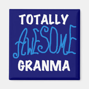 Imán Camisetas y regalos azules totalmente