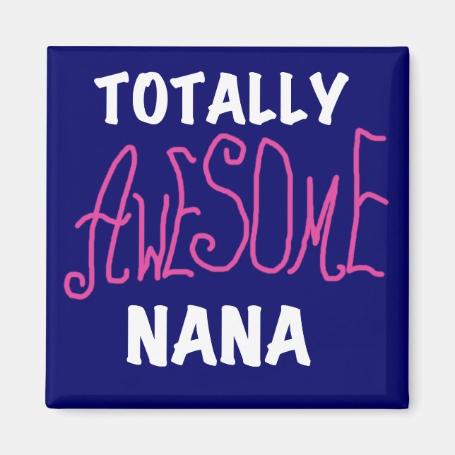 Imán Camisetas y regalos completamente alucinantes de N (Frente)