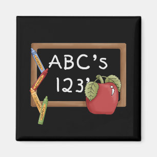 Imán Camisetas y regalos de Abcs 123s
