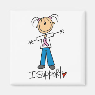 Imán Camisetas y regalos de apoyo al cáncer de mama