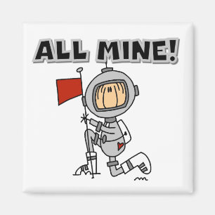 Imán Camisetas y regalos de Astronauta Todo Mío