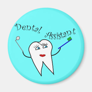 Imán Camisetas y regalos de auxiliar dental