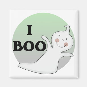 Imán Camisetas y regalos de boo fantasmales