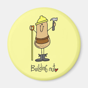 Imán Camisetas y regalos de Building Nut