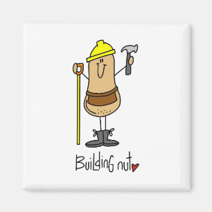 Imán Camisetas y regalos de Building Nut