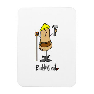 Imán Camisetas y regalos de Building Nut