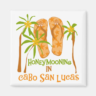 Imán Camisetas y regalos de Cabo San Lucas de la luna