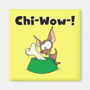 Imán Camisetas y regalos de Chihuhua Ji-Wow