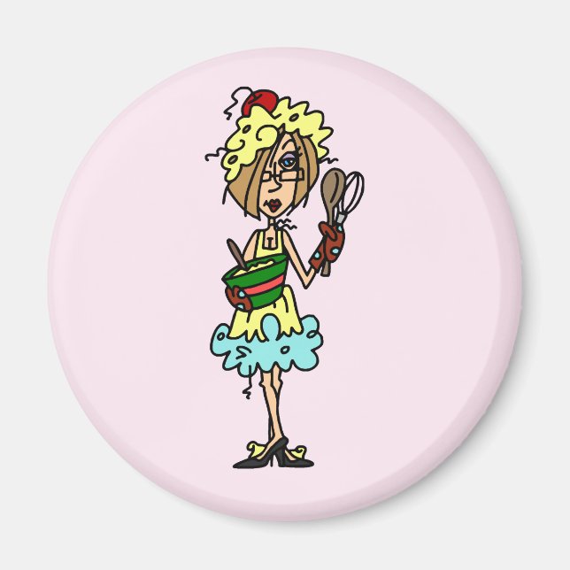 Imán Camisetas y regalos de Cocinero (Frente)