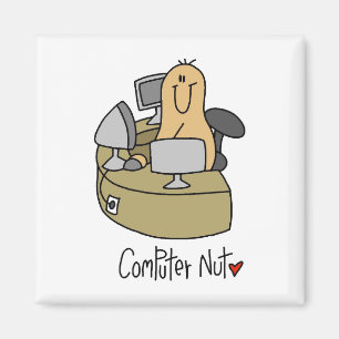 Imán Camisetas y regalos de Computer Nut