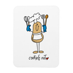 Imán Camisetas y regalos de Cooking Nut