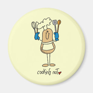 Imán Camisetas y regalos de Cooking Nut