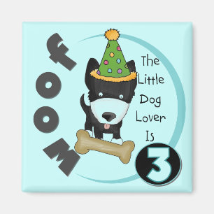Imán Camisetas y regalos de cumpleaños de Dog Lover