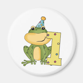 Imán Camisetas y regalos de cumpleaños de fiesta Frog