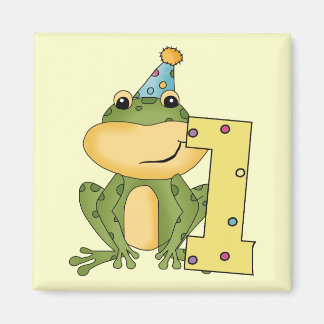 Imán Camisetas y regalos de cumpleaños de fiesta Frog