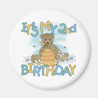 Imán Camisetas y regalos de cumpleaños de Honey Bear