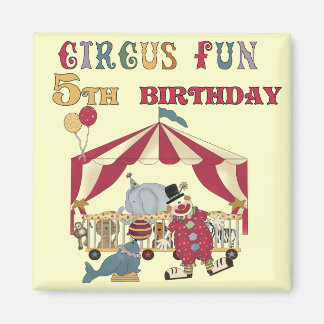 Imán Camisetas y regalos de cumpleaños para el Circo 5