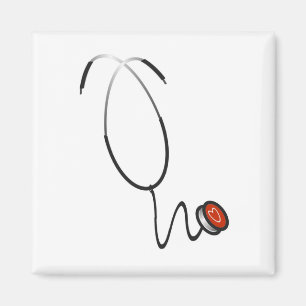 Imán Camisetas y regalos de estetioscopio