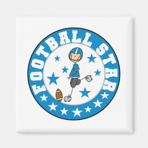 Imán Camisetas y regalos de estrella de fútbol