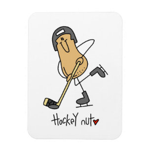Imán Camisetas y regalos de Hockey Nut