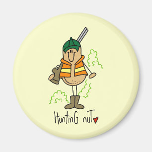 Imán Camisetas y regalos de Hunting Nut